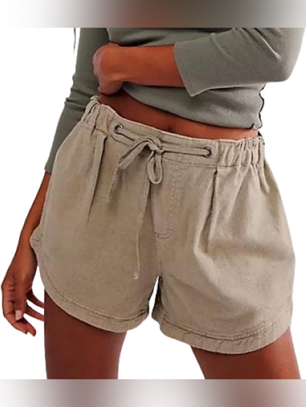 NWT Free People drawstring shorts